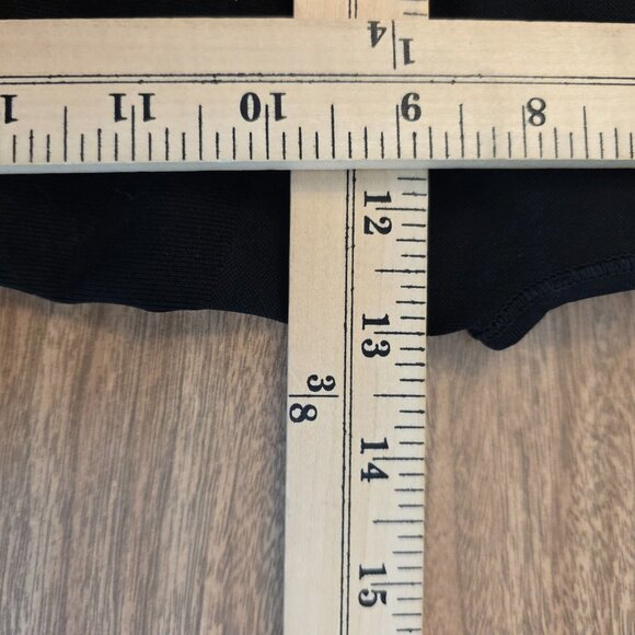 SOLD SPANDEX WOMEN'S Thinstincts Tank Top Shape Wear Black Crew Large - Picture 14 of 16